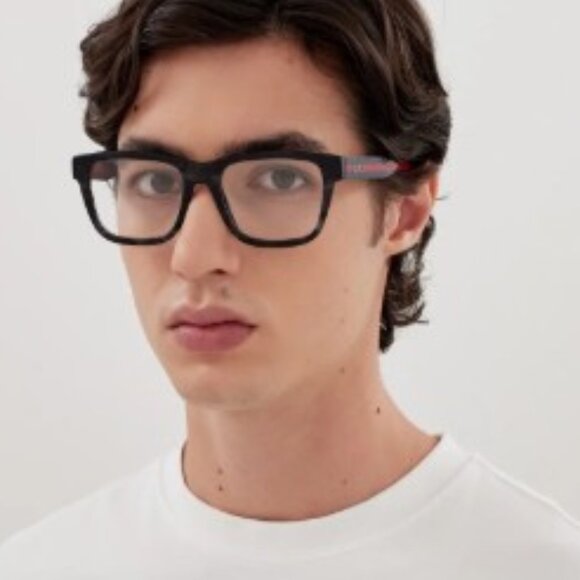 Gucci GG1870O 006 Square Eyeglasses 56mm - Havana - Picture 3 of 11